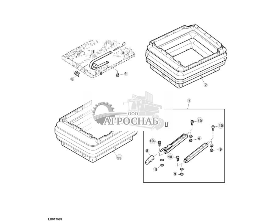 Boot  Guide Rail, Seat, Mechanical Suspended, MSG85731 - ST898163 409.jpg